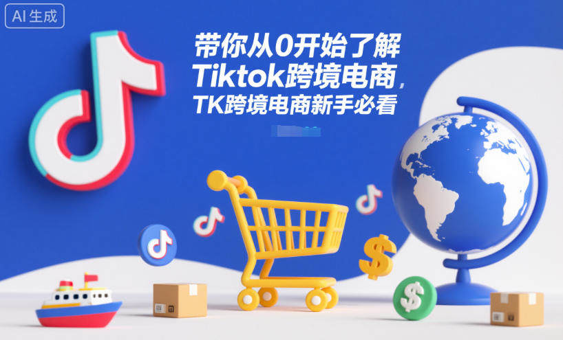 带你从0开始了解Tiktok跨境电商，TK跨境电商新手必看-新时光资源网