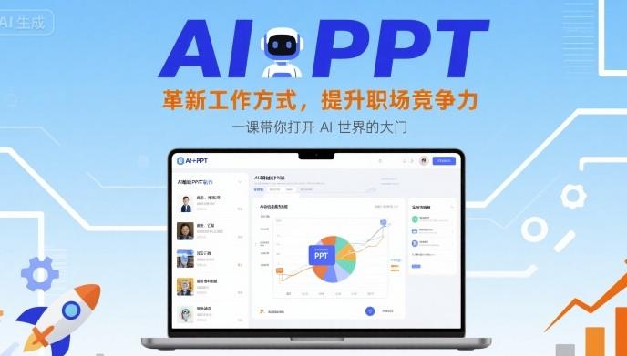 AI+PPT：革新工作方式，提升职场竞争力，一课带你打开 AI 世界的大门-新时光资源网