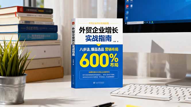 外贸企业增长实战指南，八步法、爆品选品、营销布局，业绩增长300%-新时光资源网