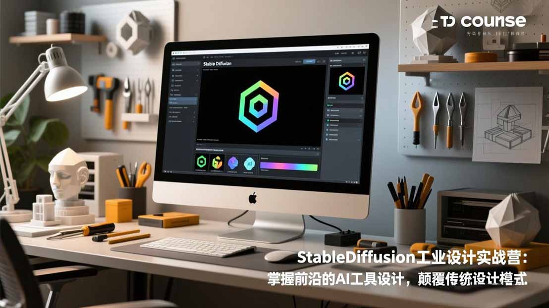 StableDiffusion工业设计实战营：掌握前沿的AI工具设计，颠覆传统设计模式-新时光资源网