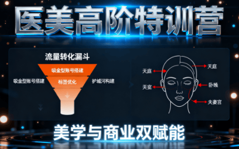 0-1000万医美高阶特训营课程-新时光资源网