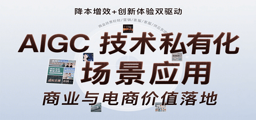 AIGC技术私有化场景应用，内容创作/视觉设计/私有化部署/商业应用/电商运营等-新时光资源网
