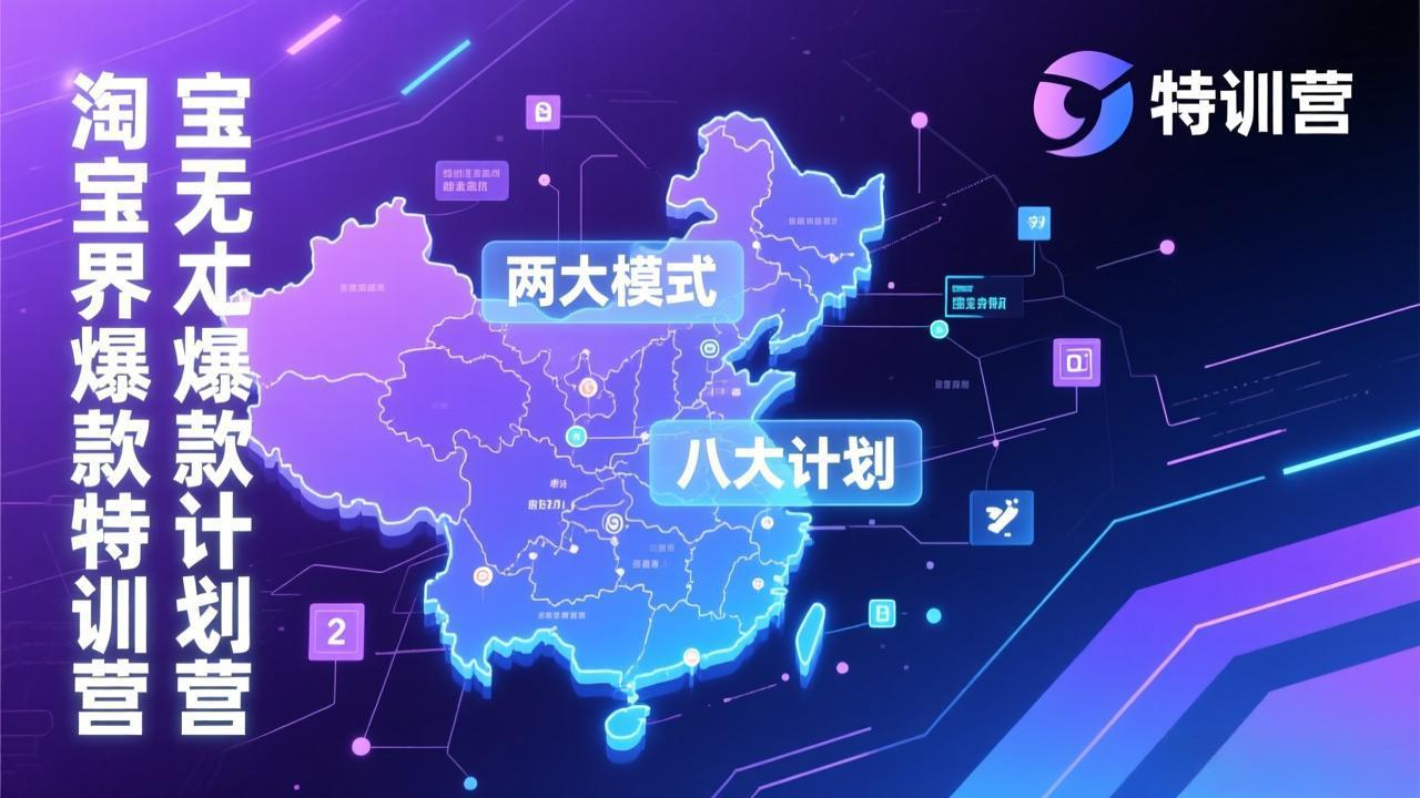 淘宝无界爆款训练营：2026年1月杭州线下高端集训课，3天构建两大模式八大计划体系-新时光资源网