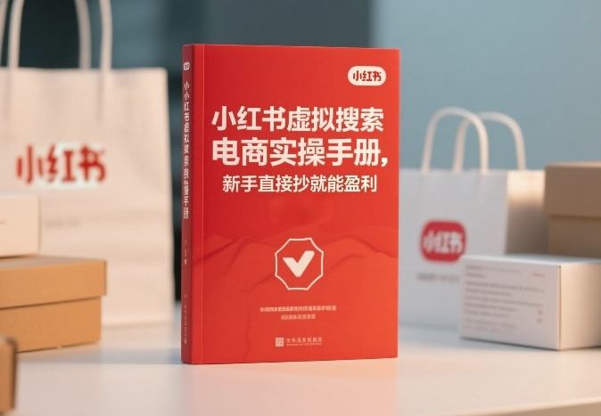 小红书​⁠‬​​⁠​‌​‬​⁠​‬‍‍‌​​​‬‌‍⁠​​​‌​⁠⁠​‬​​‬​​​​‌​‍虚拟搜索电商实操手册，新手直接抄就能盈利-新时光资源网