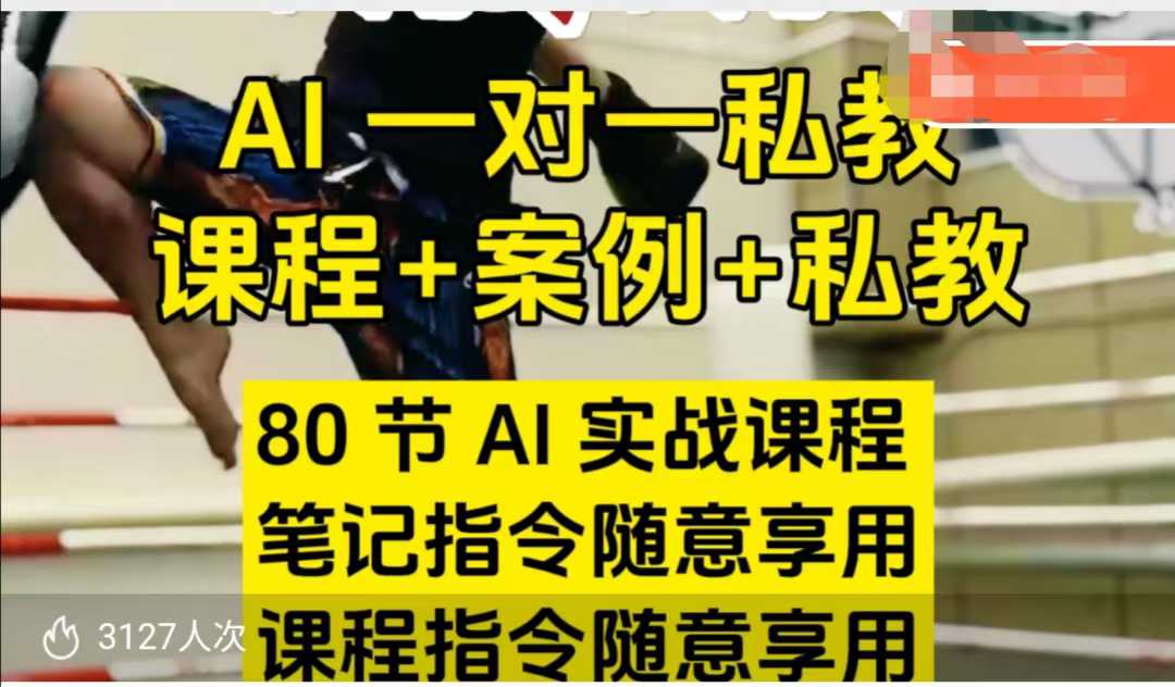AI指令实战课，课程+案例，80节AI实战课程，笔记指令随意享用，课程指令随意享用(更新26年3月)-新时光资源网