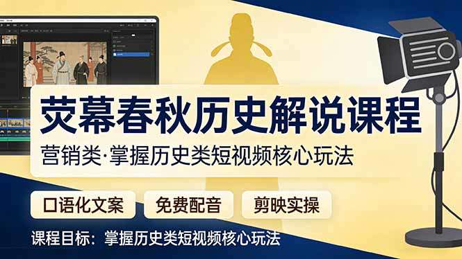 荧幕春秋历史(营销类-新时光资源网