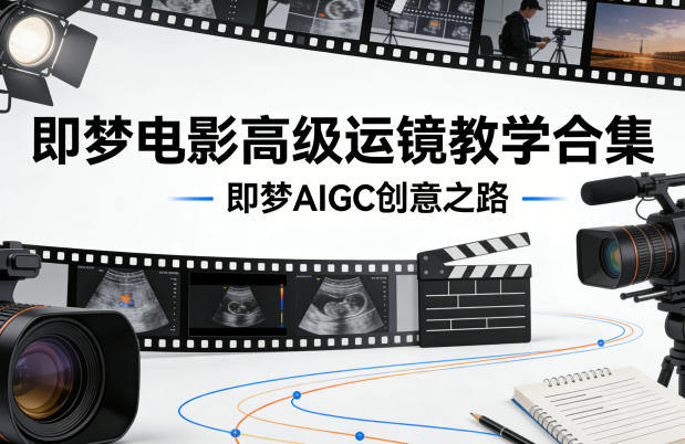 即梦电影高级运镜教学合集，即梦AIGC创意之路-新时光资源网