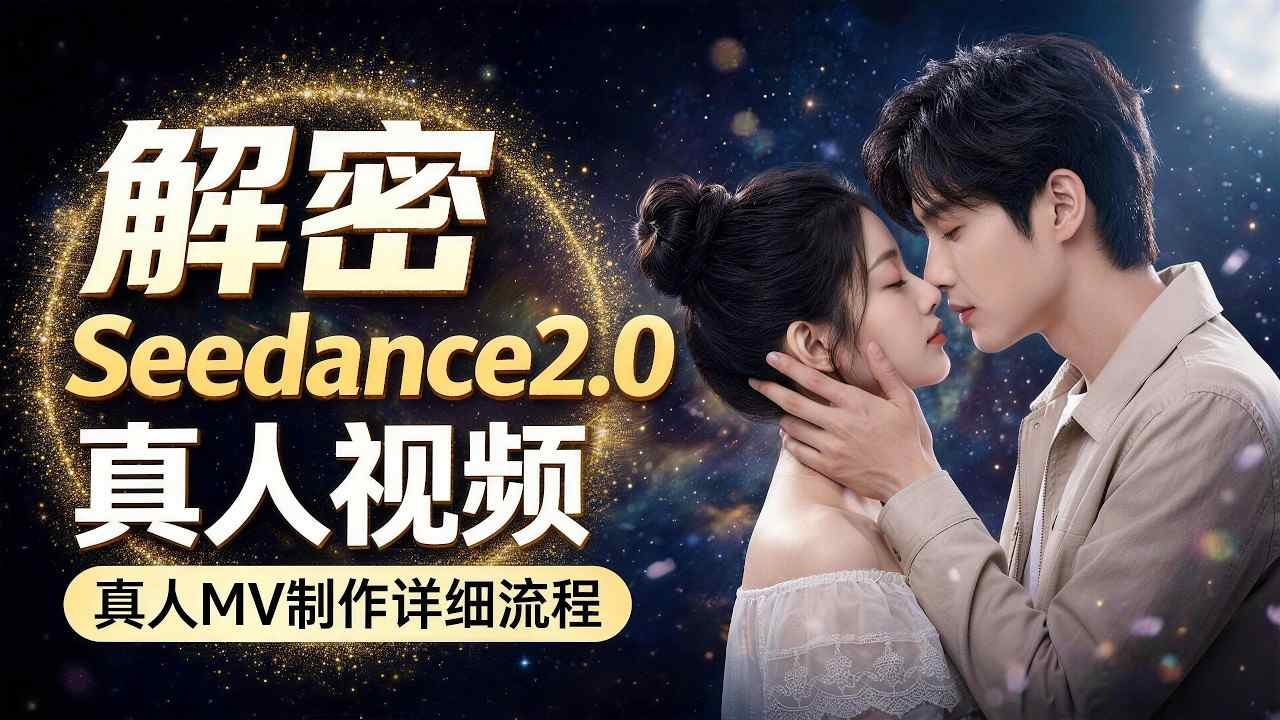 Seedance 2.0解密教程：零基础制作真人MV全流程-新时光资源网