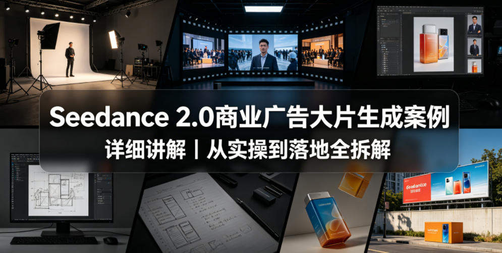 Seedance 2.0商业广告大片生成案例详细讲解｜从实操到落地全拆解-新时光资源网