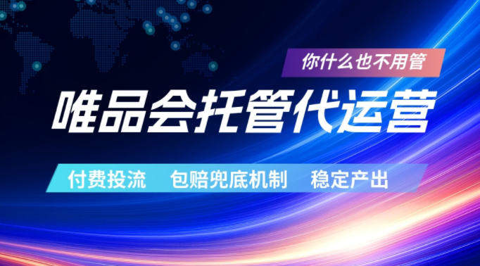 唯品会托管代运营,付费投流玩法,包赔兜底机制,稳定产出【揭秘】-新时光资源网