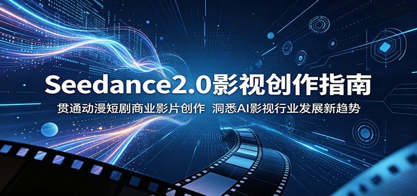 Seedance2.0影视创作指南：贯通动漫短剧商业影片创作，洞悉AI影视行业发展新趋势-新时光资源网