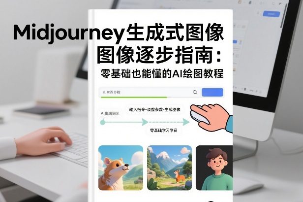 Midjourney生成式图像逐步指南：零基础也能懂的AI绘图教程-新时光资源网