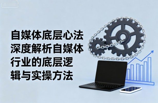 自媒体底层心法，深度解析自媒体行业的底层逻辑与实操方法-新时光资源网