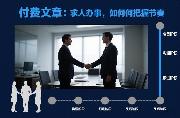 付费文章：求人办事，如何把握节奏-新时光资源网