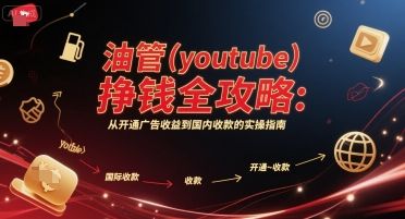 油管(youtube)挣钱全攻略：从开通广告收益到国内收款的实操指南(更新)-新时光资源网
