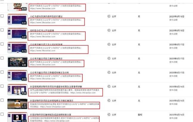 2025油管引流术，分享我是如何通过油管做引流的