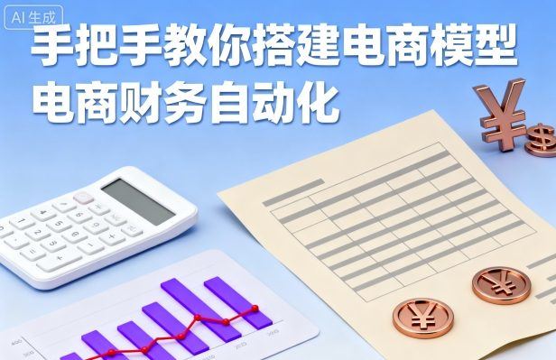 手把手教你搭建电商模型-电商财务自动化-新时光资源网