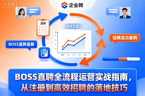 BOSS直聘全流程运营实战指南，从注册到高效招聘的落地技巧-新时光资源网