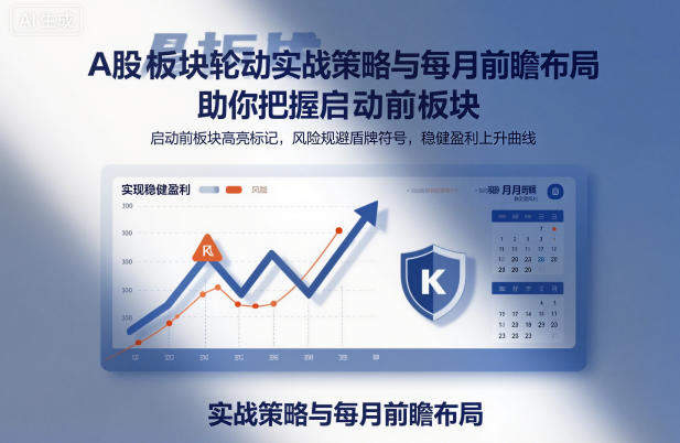 A股板块轮动实战策略与每月前瞻布局，助你把握启动前板块，规避风险，实现稳健盈利-新时光资源网