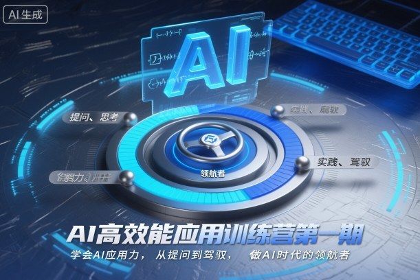 AI高效能应用训练营第一期，学会AI应用力，从提问到驾驭，做AI时代的领航者(更新)-新时光资源网