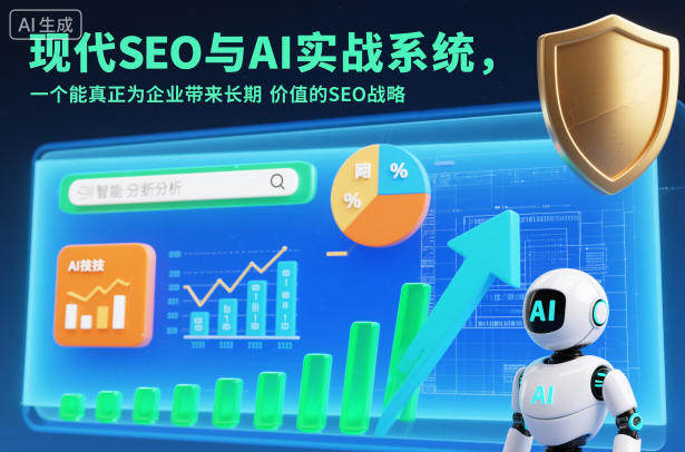 现代SEO与AI实战系统，一个能真正为企业带来长期价值的SEO战略(英语+中文字幕)-新时光资源网