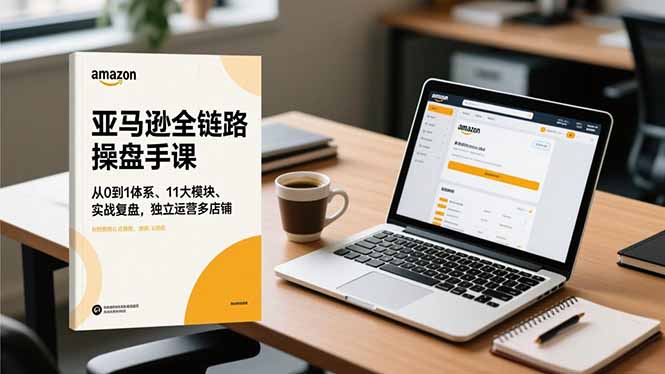 亚马逊全链路操盘手课，从0到1体系、11大模块、实战复盘，独立运营多店铺-新时光资源网
