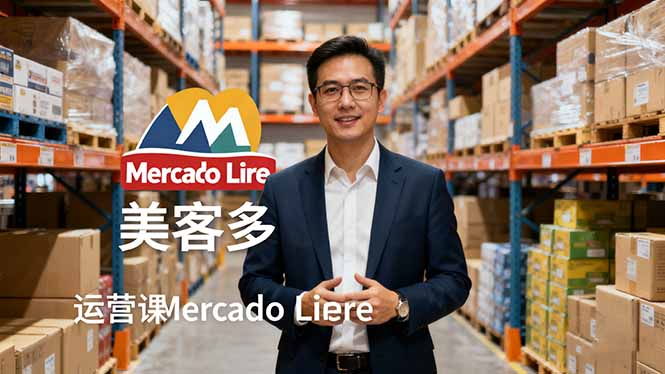 2025美客多Mercado Libre运营课：账号注册/产品上传/促销活动/自发货模式-新时光资源网