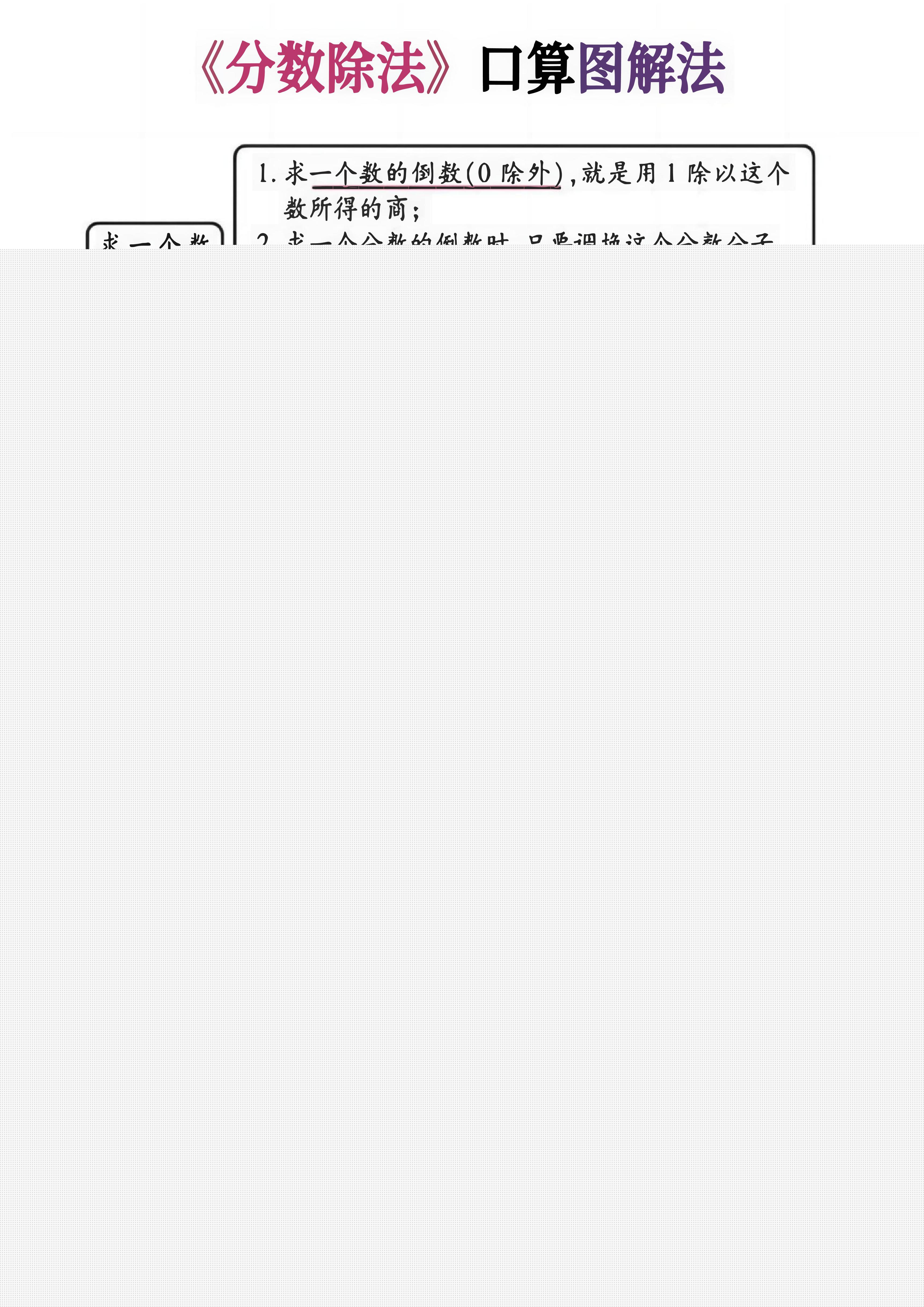 六上数学《分数除法》计算突破专练20页-新时光资源网