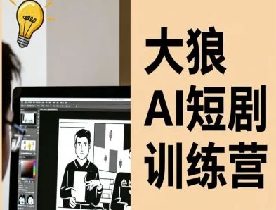 大狼AI短剧训练营-短剧课程(更新中)-新时光资源网