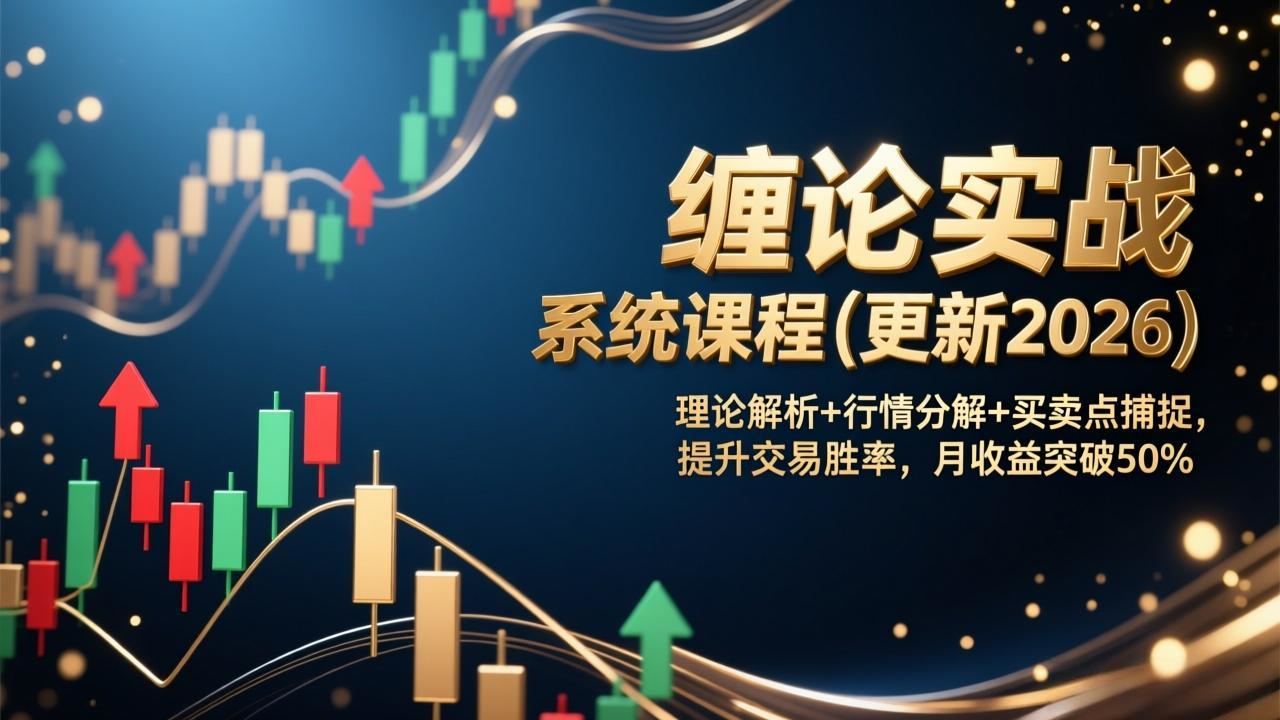 缠论实战系统课程(更新2026-新时光资源网